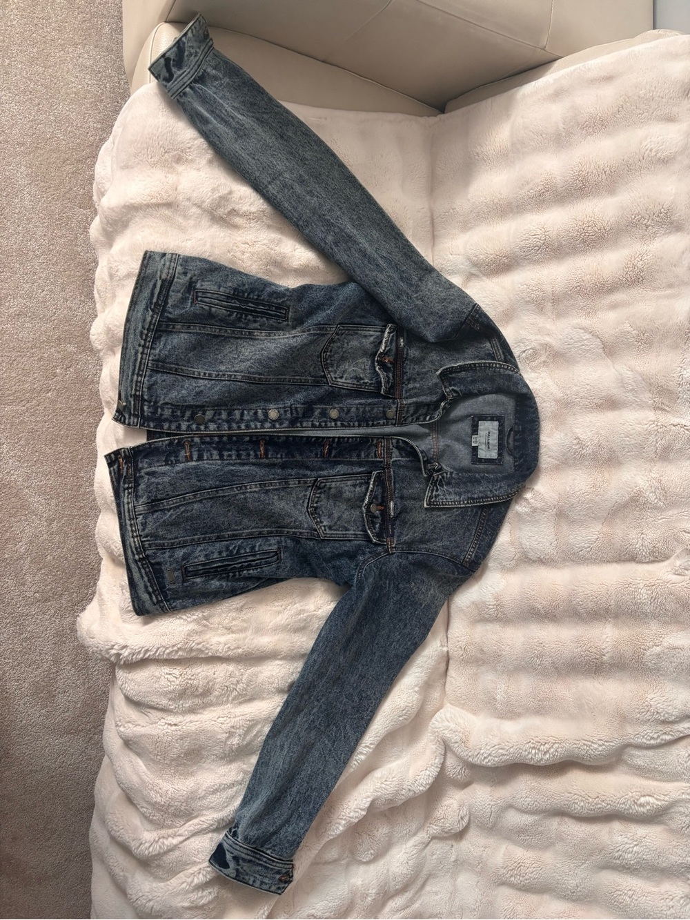 Pull&Bear Blue Denim Jacket.
